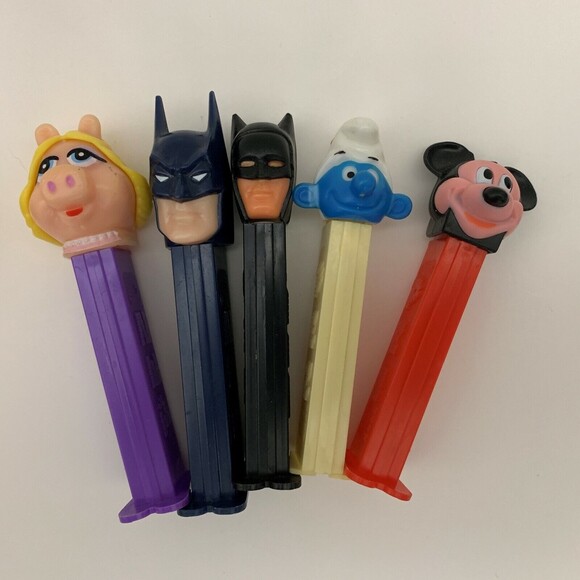 Pez Candy Dispensers Batman Disney Simpsons Smurf Mickey Minions Lot of 15 - Picture 9 of 9
